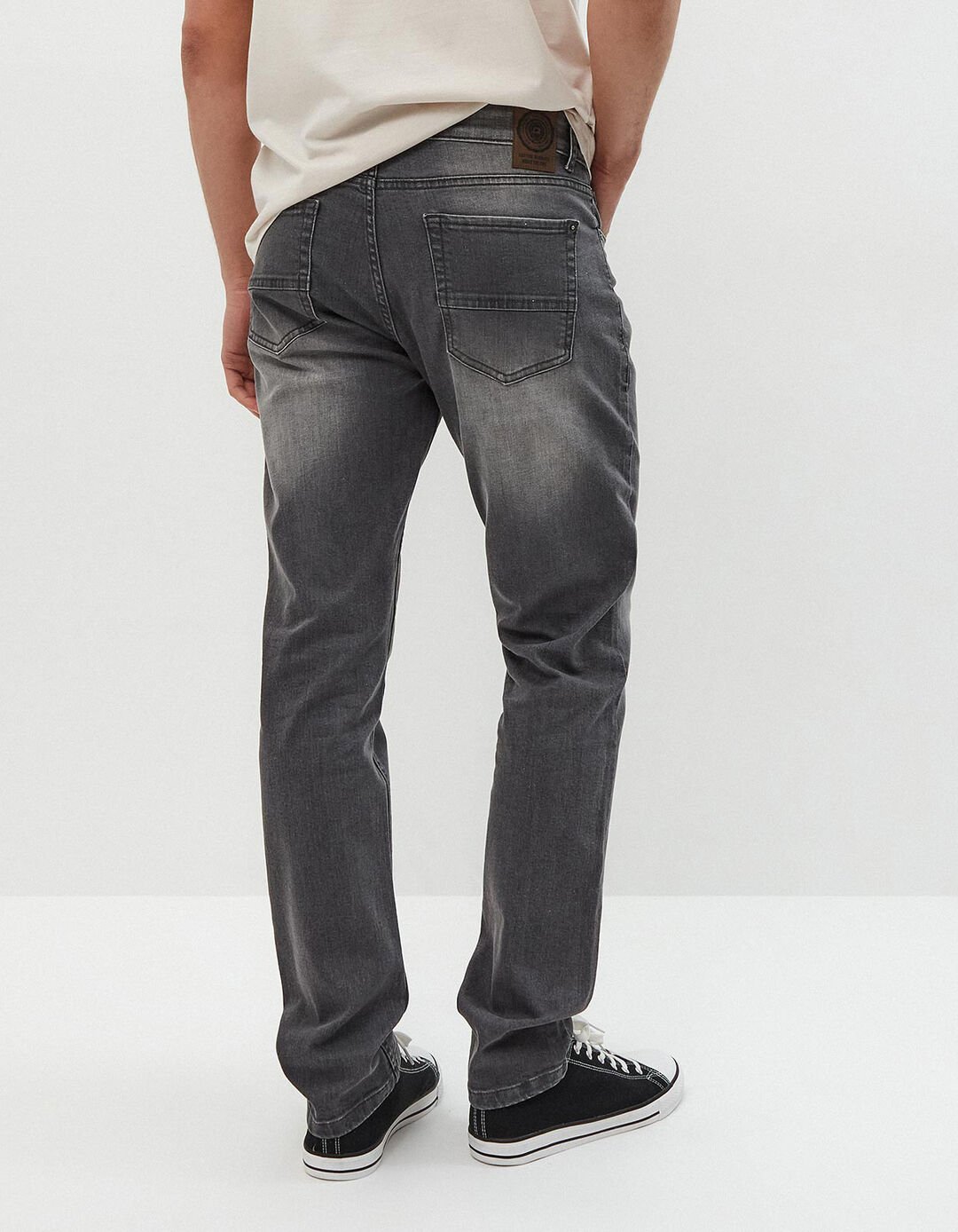 Jeans Slim-fit, Homem, Cinzento