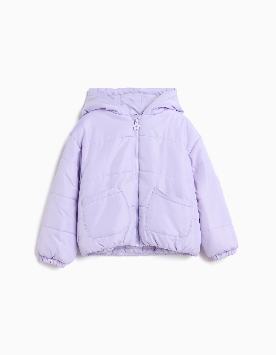 Casaco Acolchoado, Menina, Roxo Claro