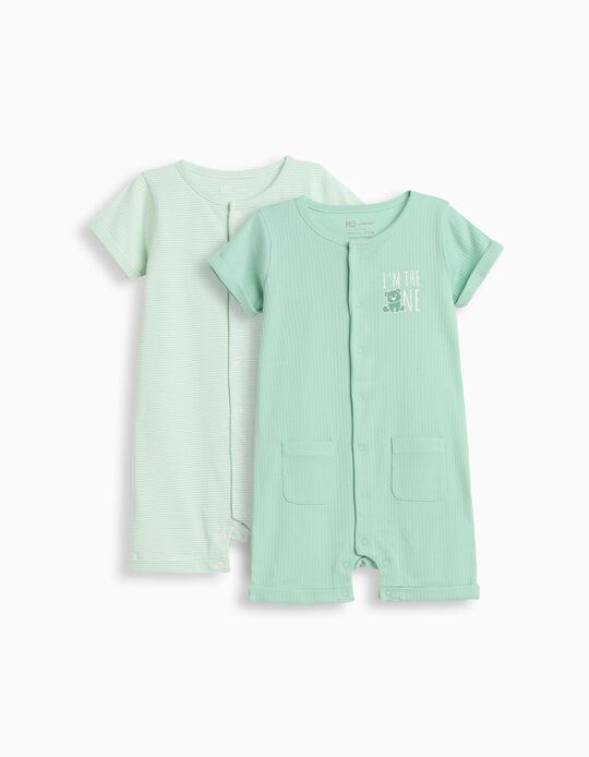 Comprar Online Pack 2 Macac&otilde;es, Menino, Verde Claro