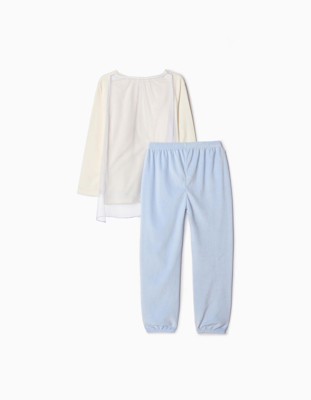 Pijama de Veludo 'Disney', Menina, Bege Claro