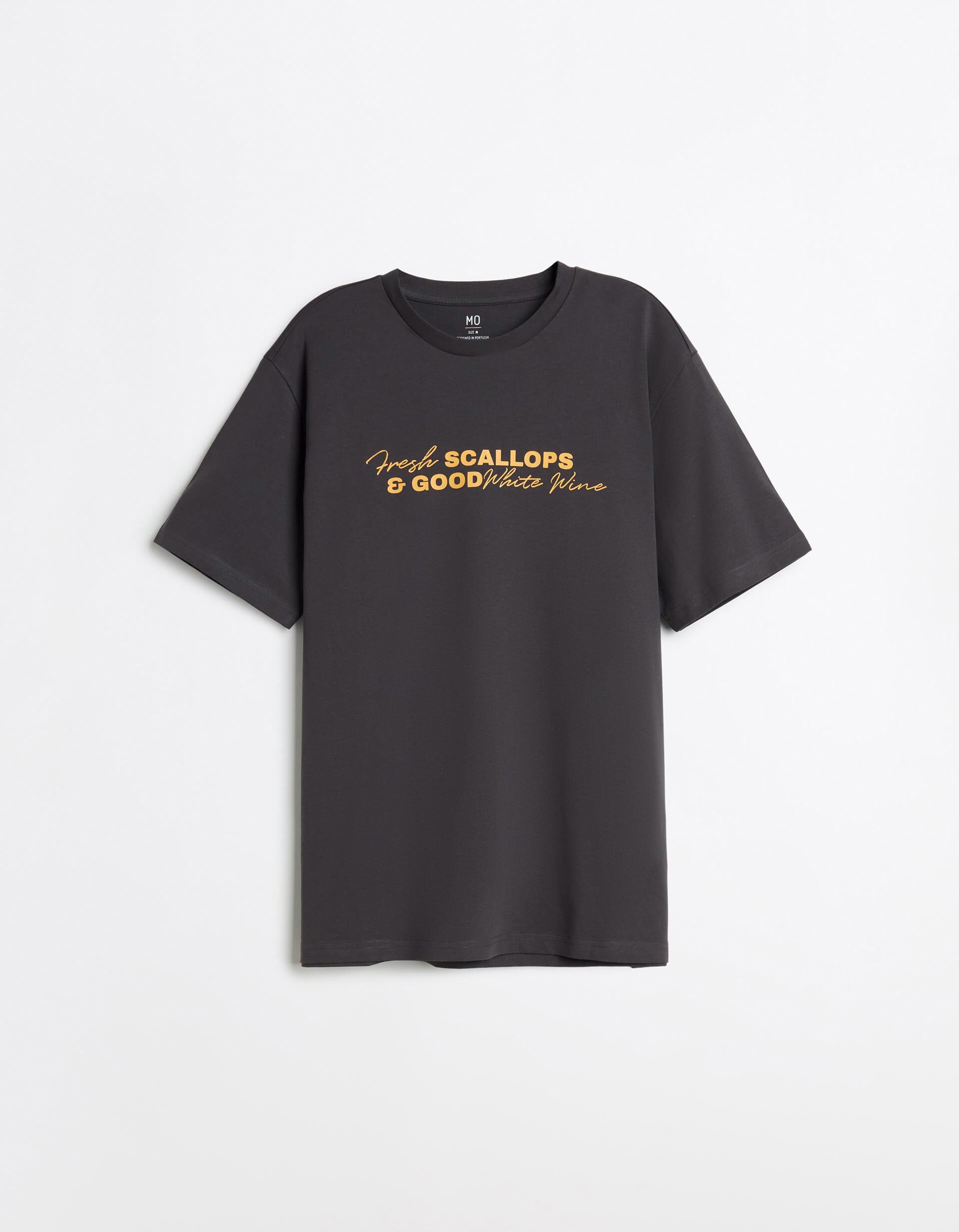 Comprar Online T-shirt Jersey, Homem, Cinzento Escuro
