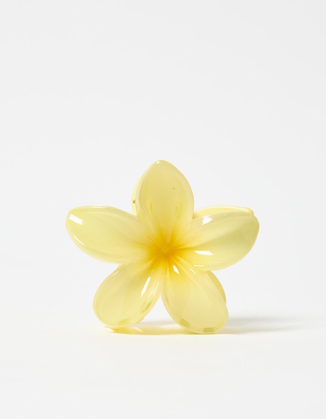 Mola de Cabelo Flor, Mulher, Amarelo