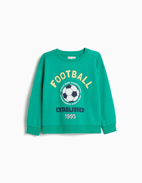 Comprar Online Sweatshirt de Felpa, Menino, Verde