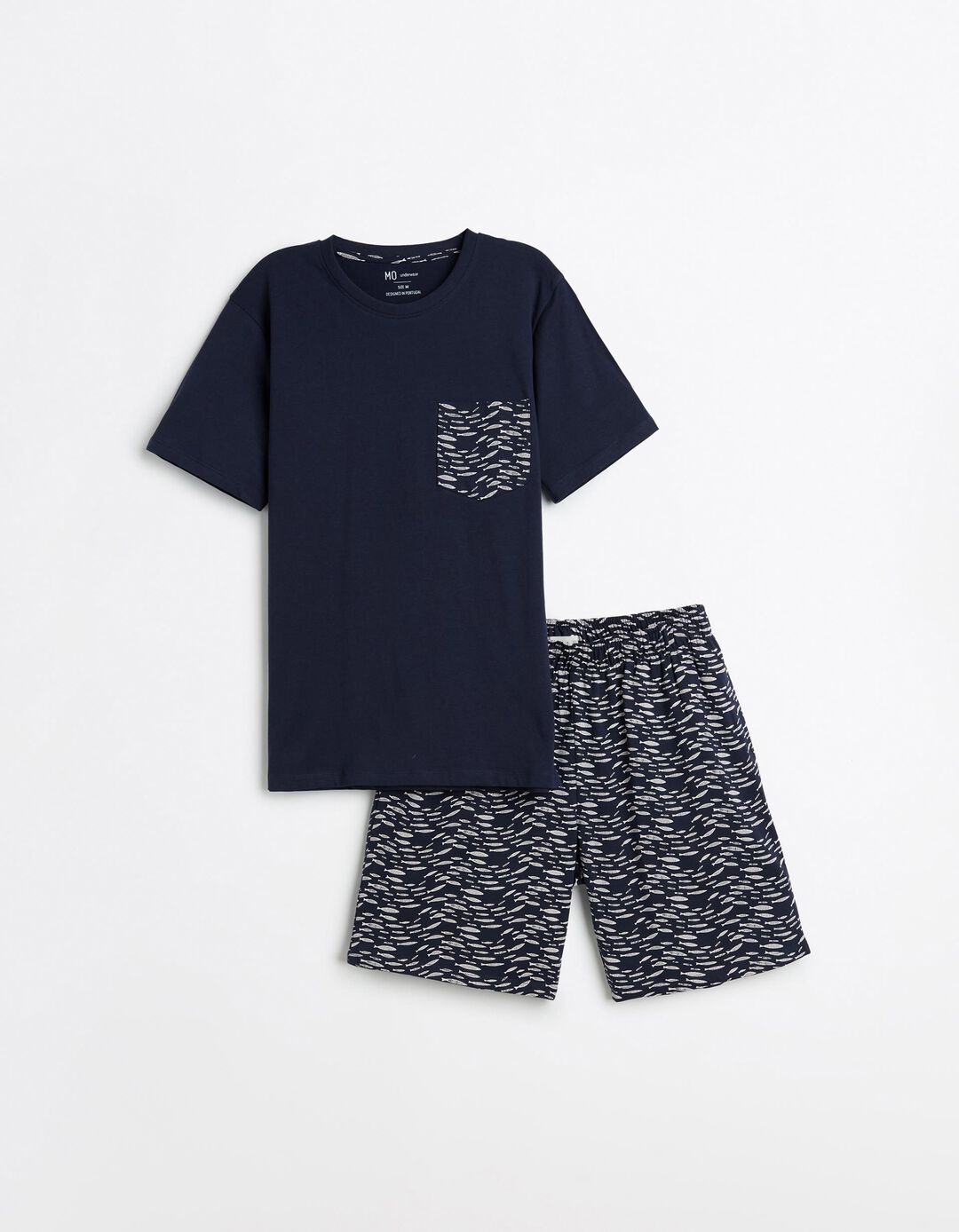 Pijama, Homem, Azul Escuro