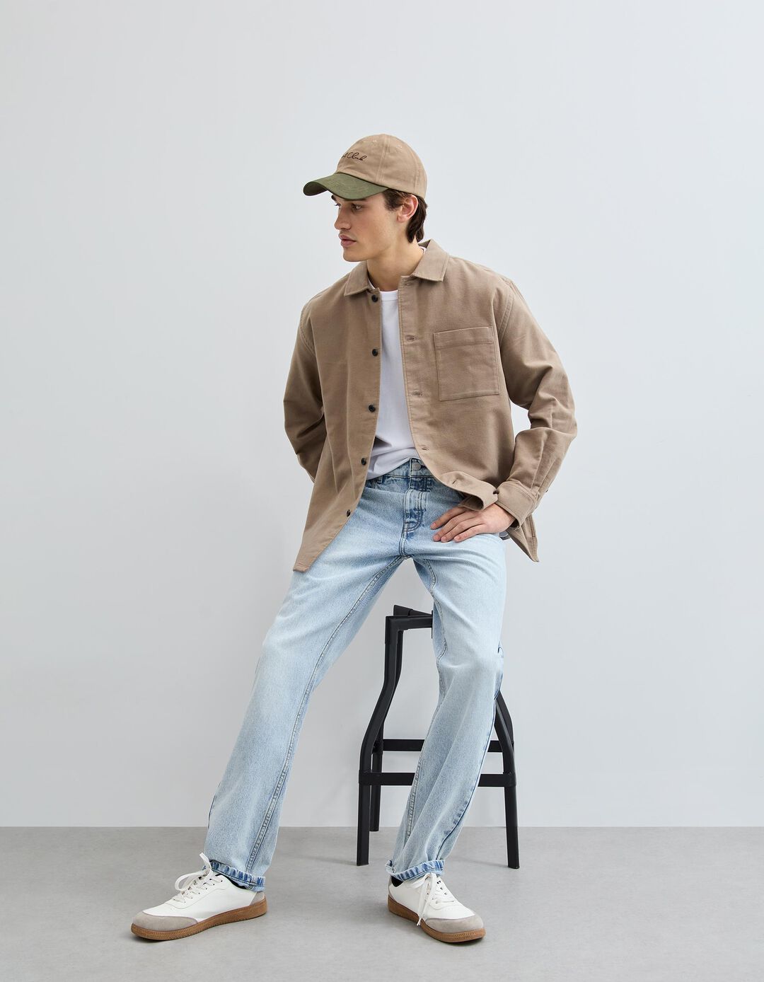 Sobrecamisa, Homem, Castanho