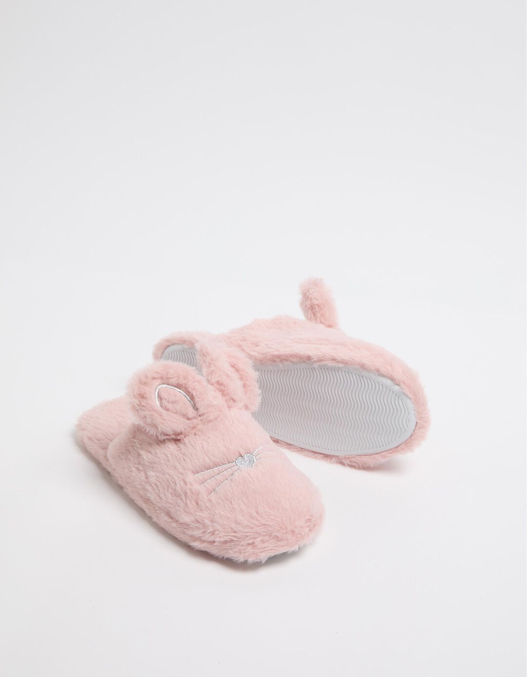 Chinelos Pelo, Mulher, Rosa Claro