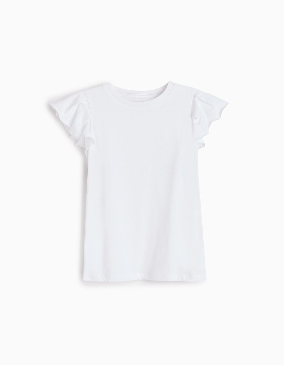 T-shirt, Menina, Branco