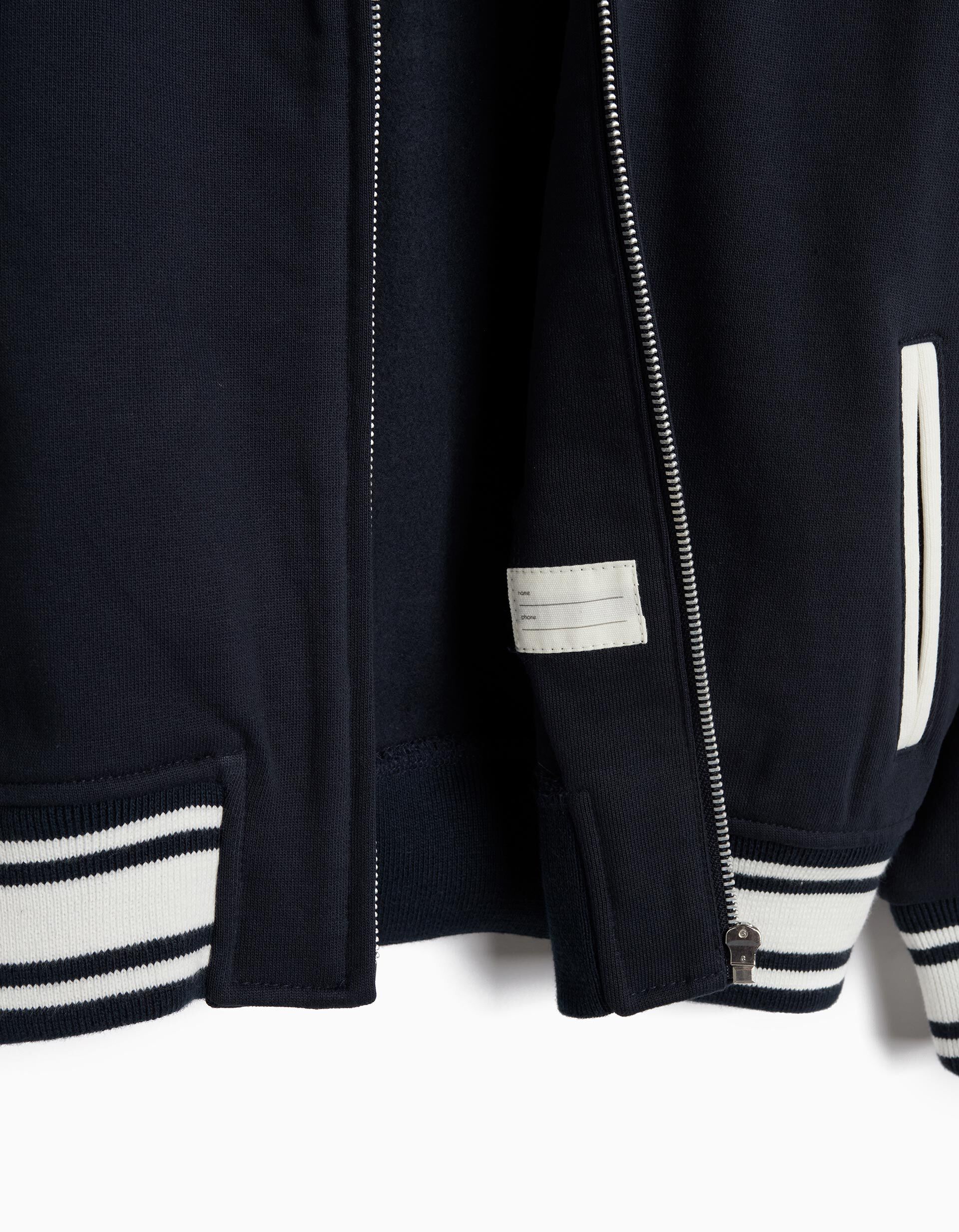 Comprar Online Blus&atilde;o Bomber, Menino, Azul Escuro