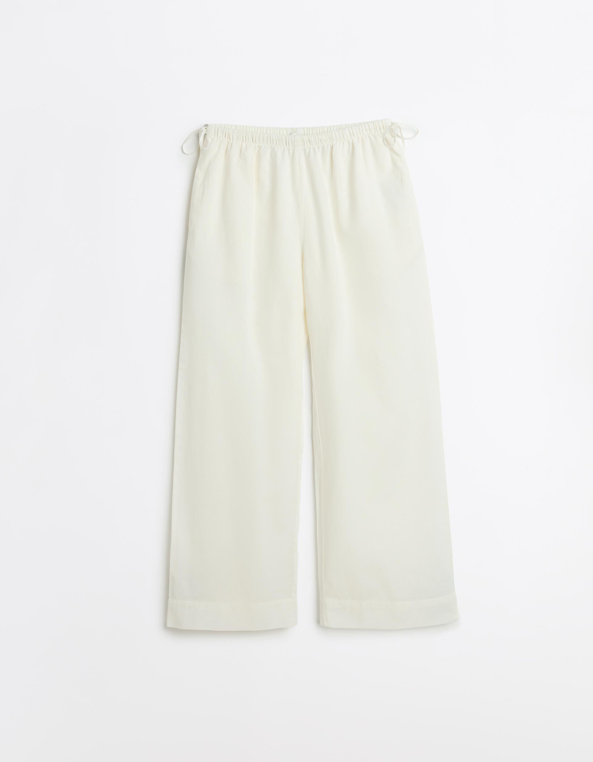 Comprar Online Cal&ccedil;as com Linho, Mulher, Branco