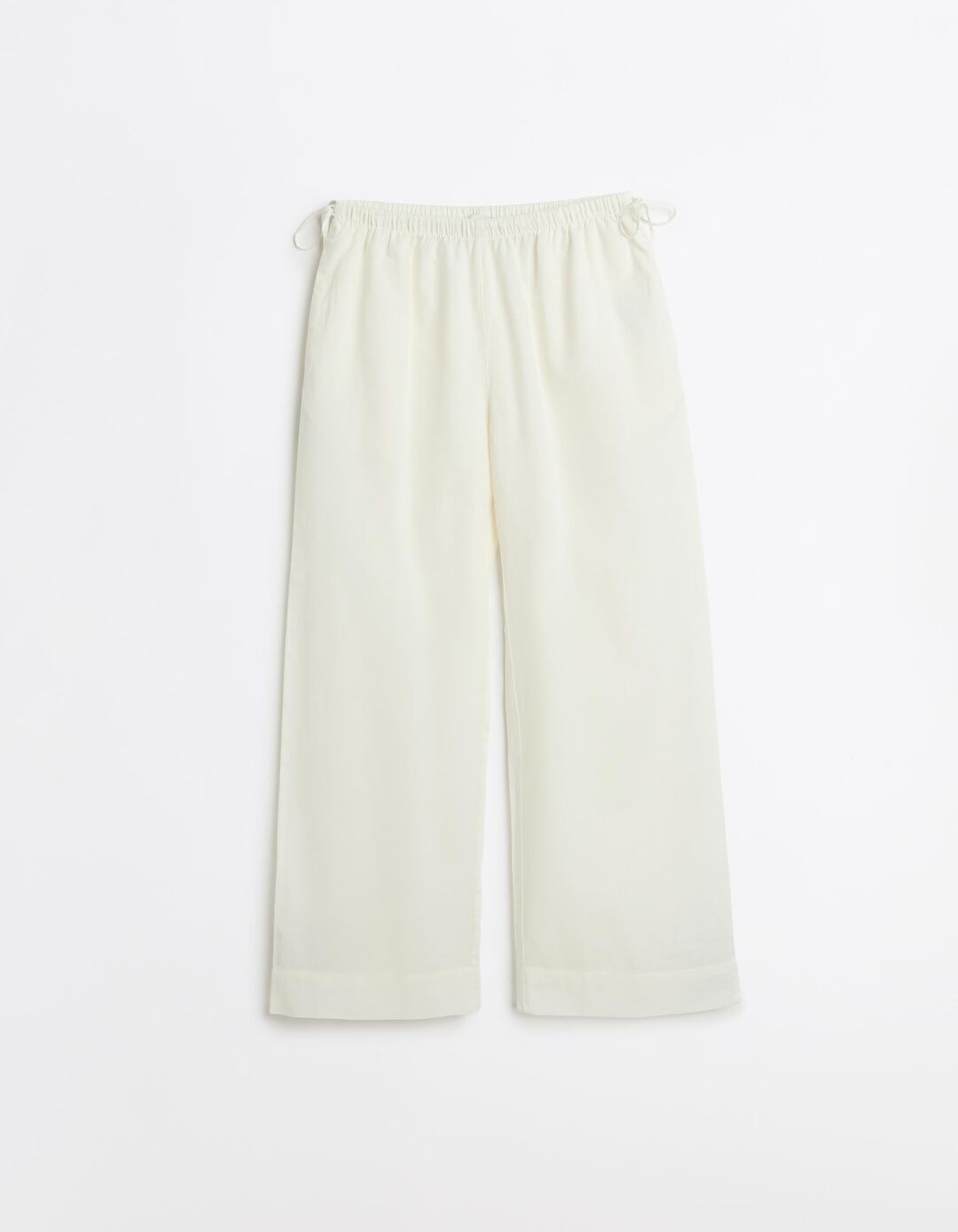 Cal&ccedil;as com Linho, Mulher, Branco