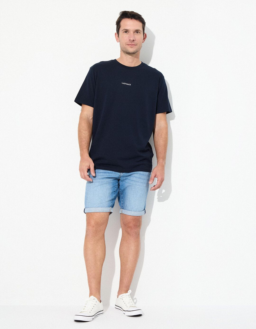 Calções de Ganga 'Slim fit', Homem, Azul