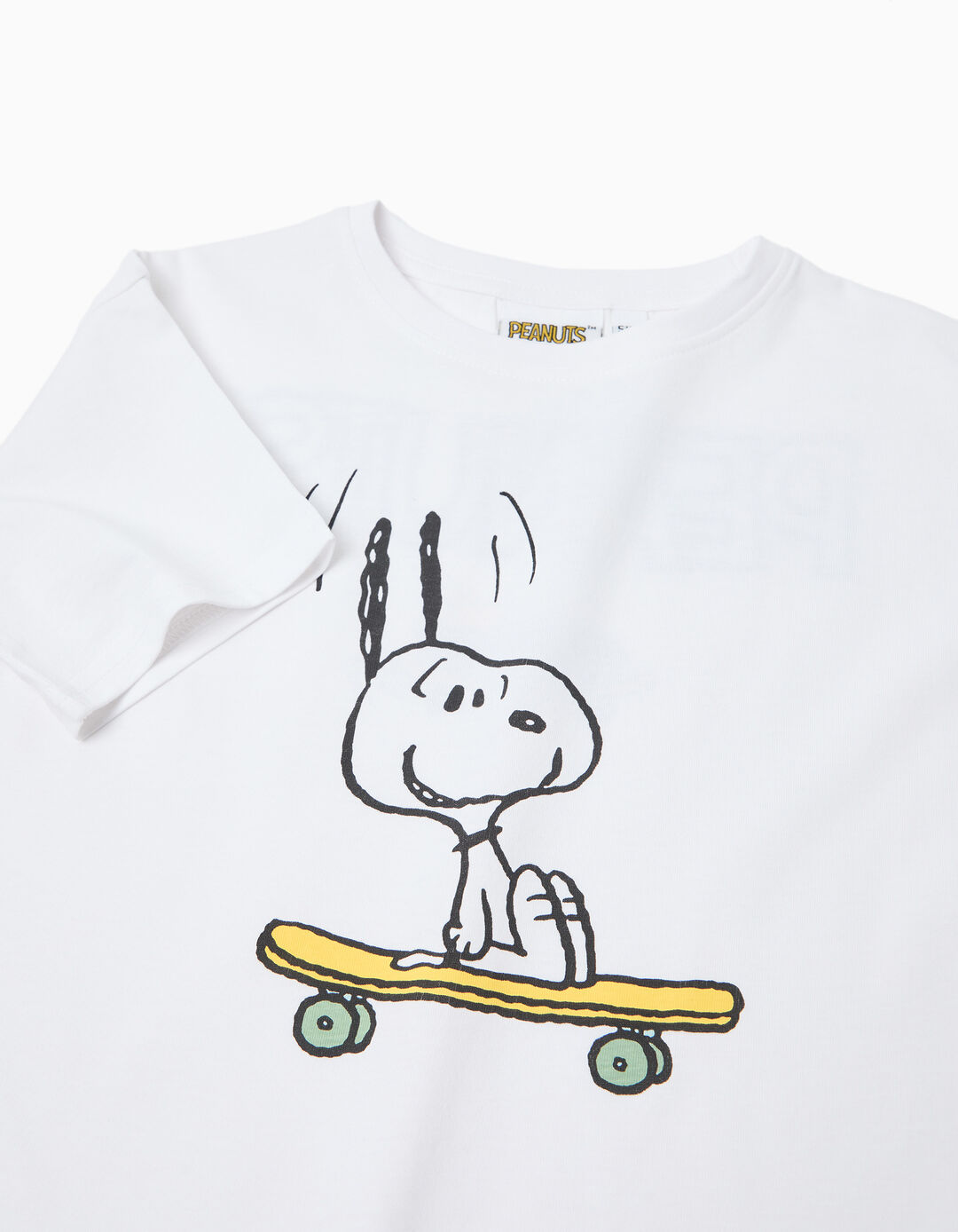 T-shirt 'Snoopy', Menino, Branco
