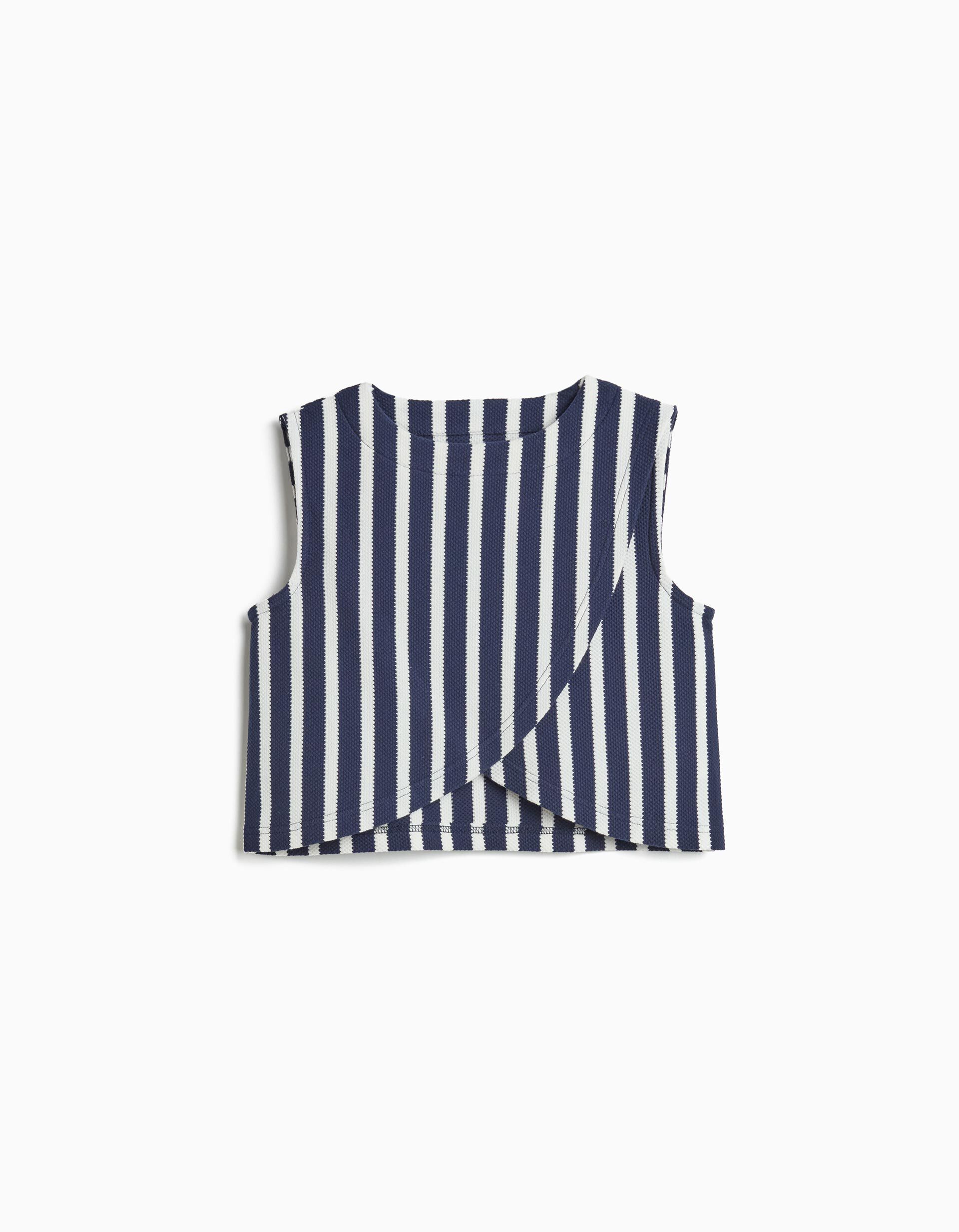 Comprar Online Top Riscas, Menina, Azul Escuro