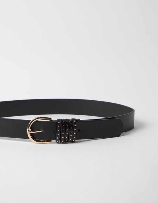 Comprar Online Cinto Com Tachas, Mulher, Preto