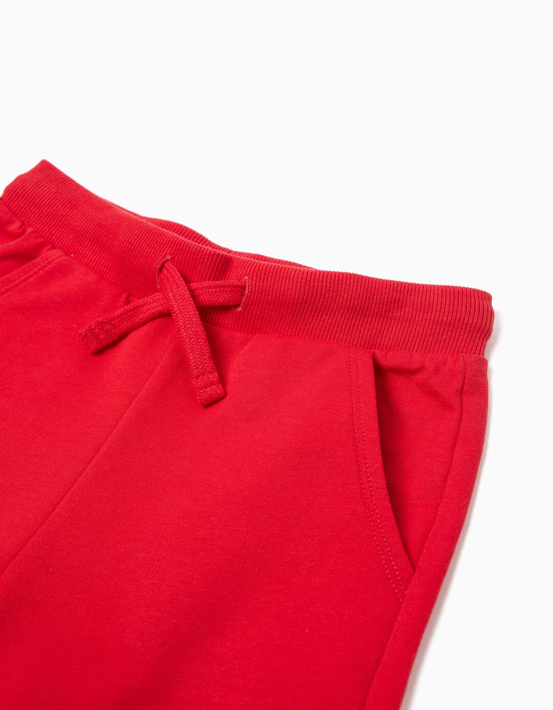 Cal&ccedil;&otilde;es Fleece, Menino, Vermelho