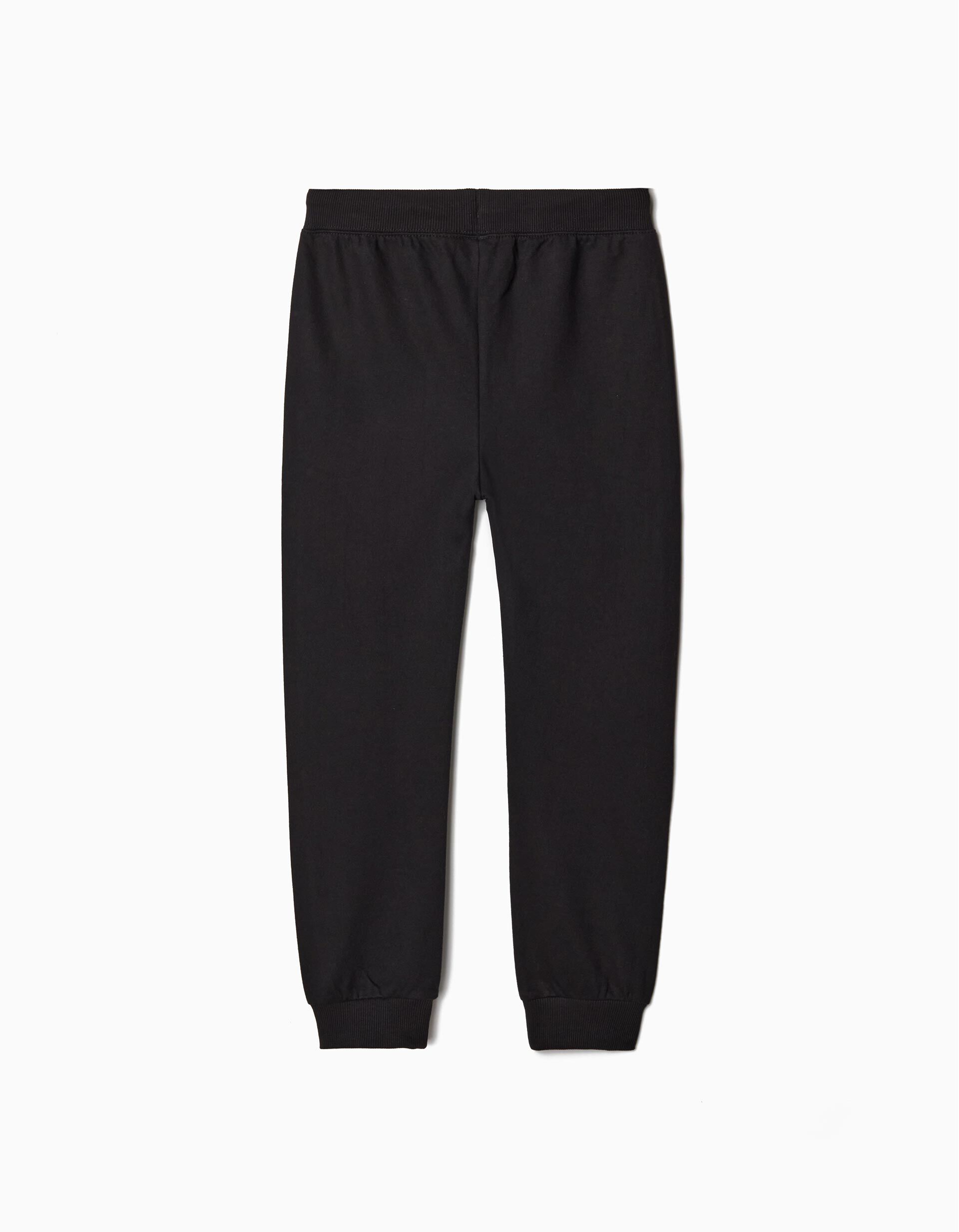 Comprar Online Joggers de Felpa, Menino, Preto