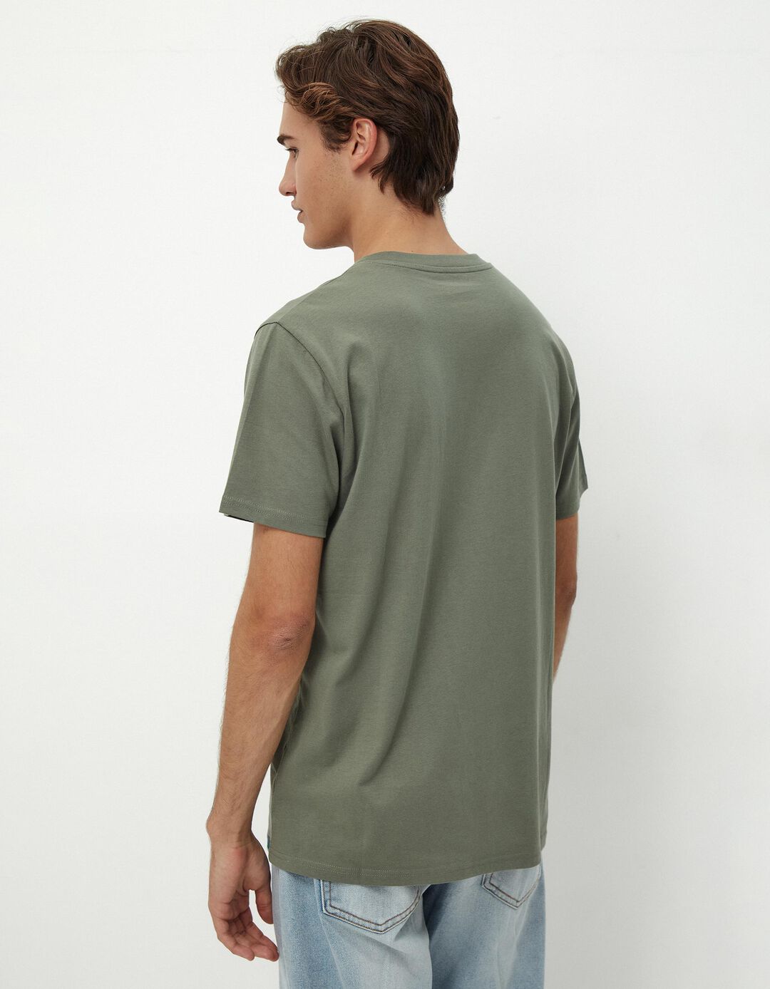 T-shirt Bolso, Homem, Verde