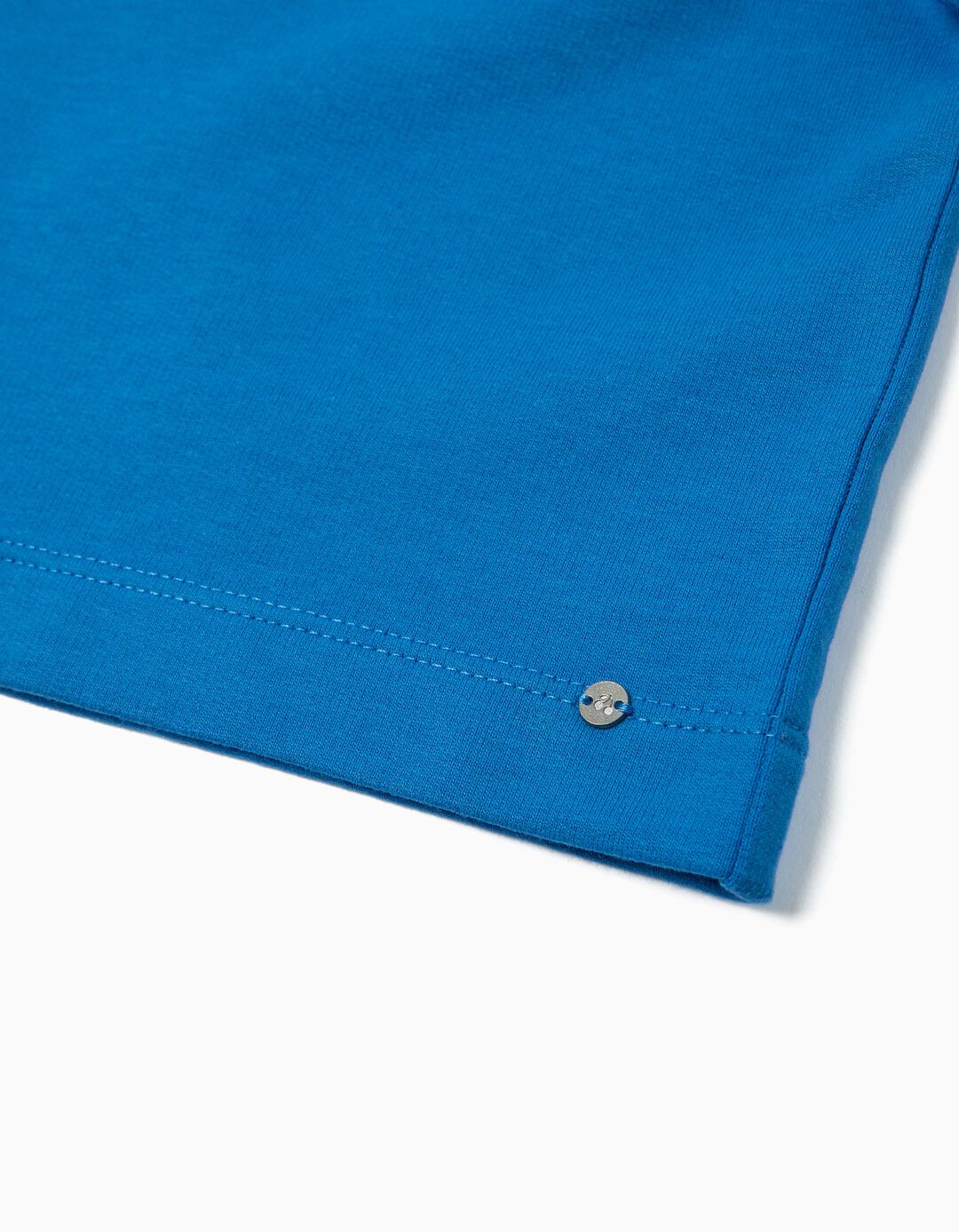 T-shirt, Menina, Azul