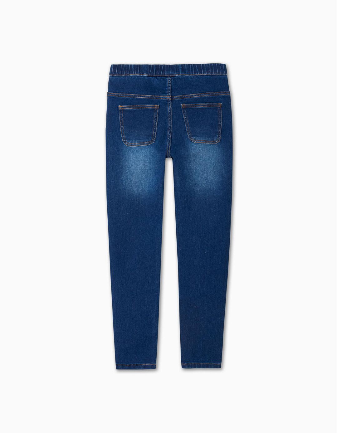 Jeggings de Ganga, Menina, Azul