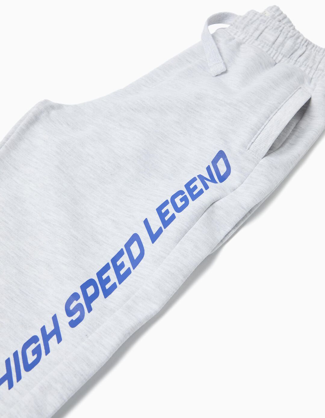 Cal&ccedil;as de Jogging, Menino, Cinzento Claro