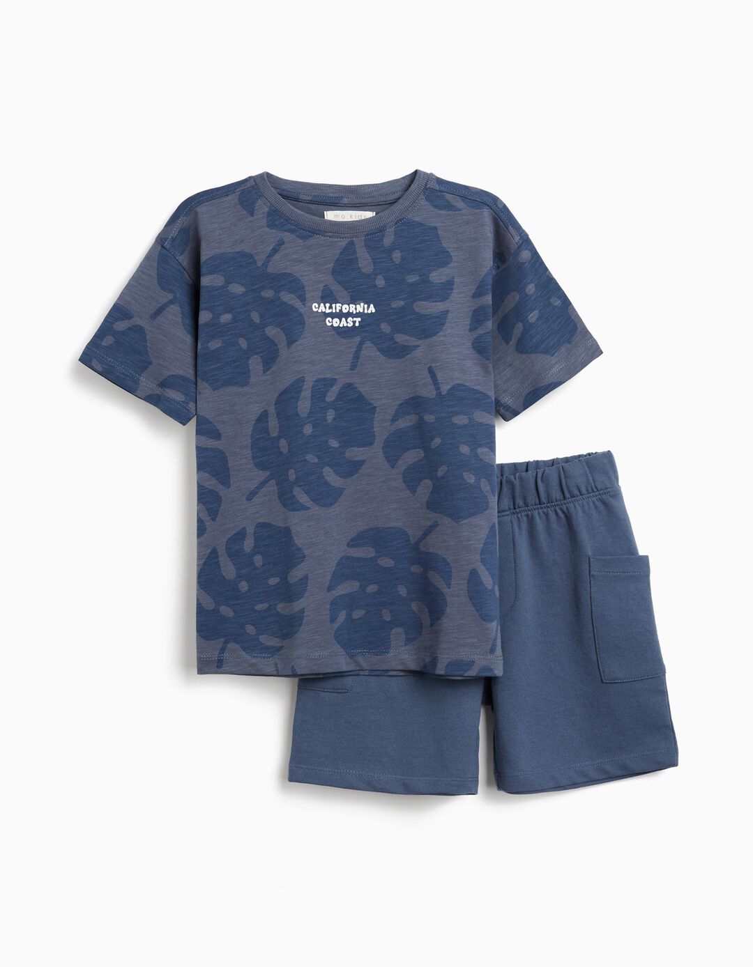 Conjunto T-shirt e Calções, Menino, Azul