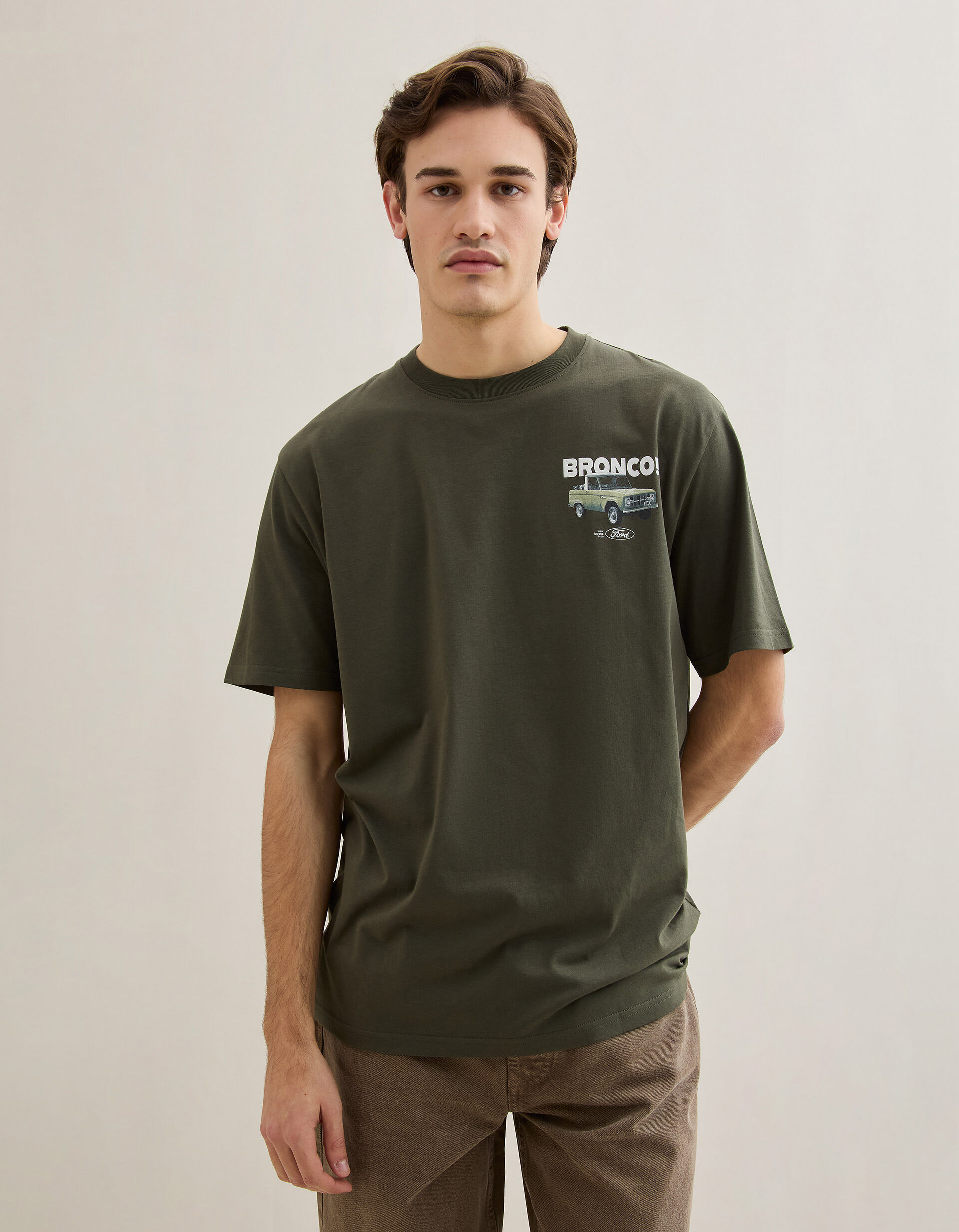 Comprar Online T-shirt, Homem, Verde Escuro