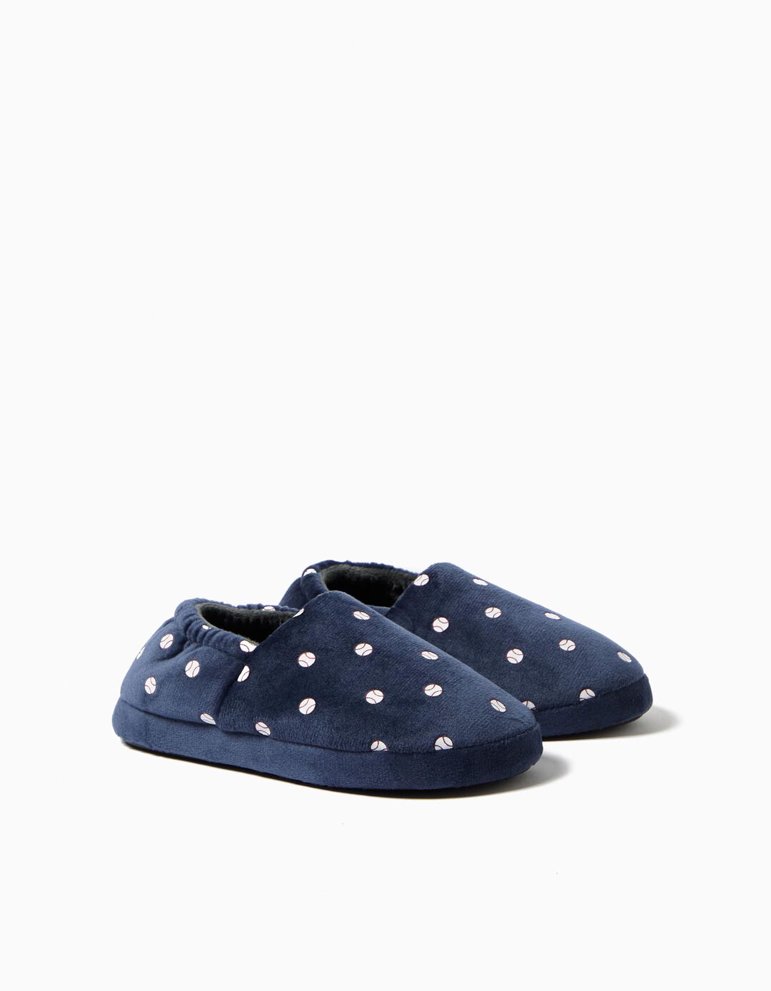 Pantufas, Menino, Azul
