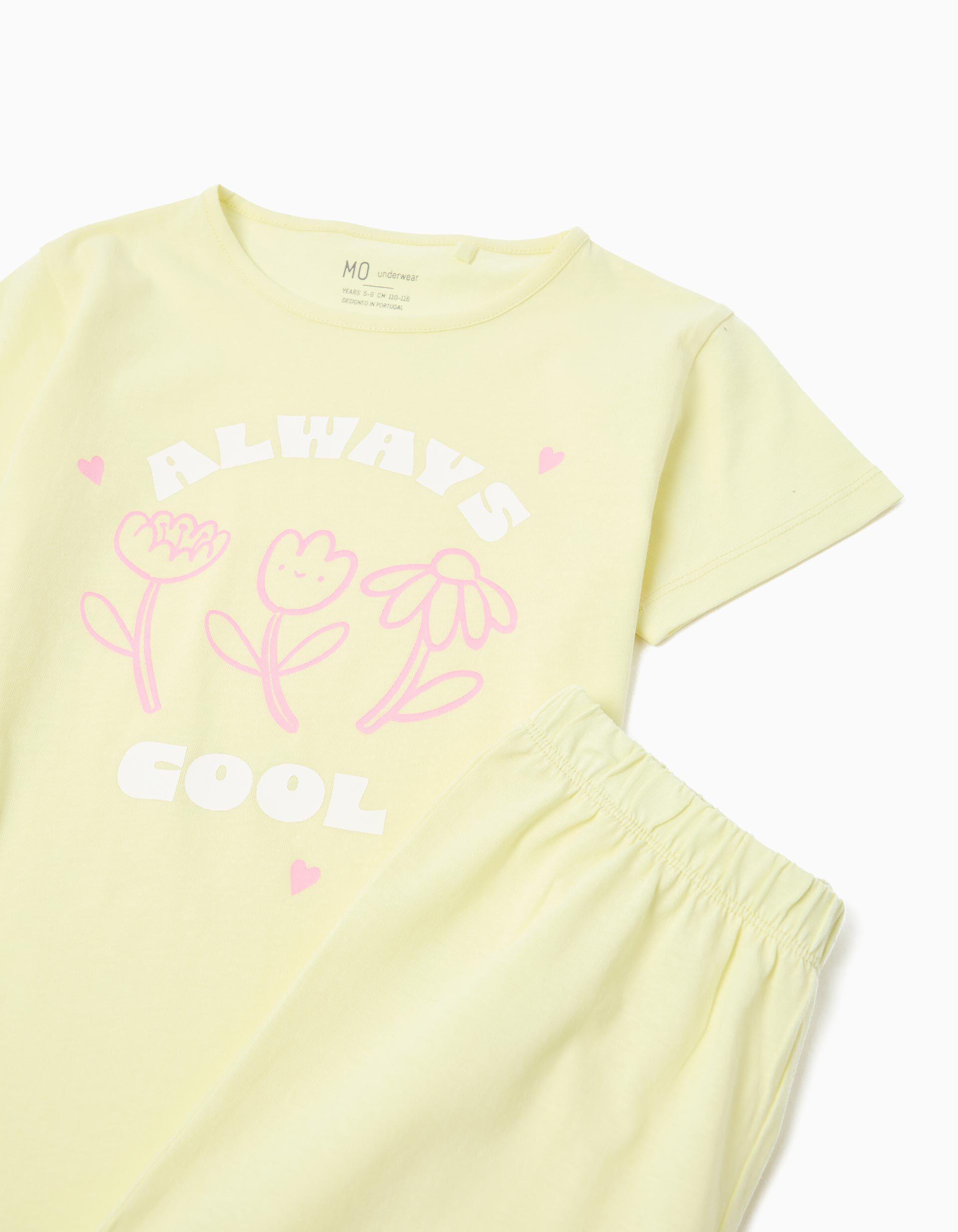 Comprar Online Pijama, Menina, Amarelo Claro