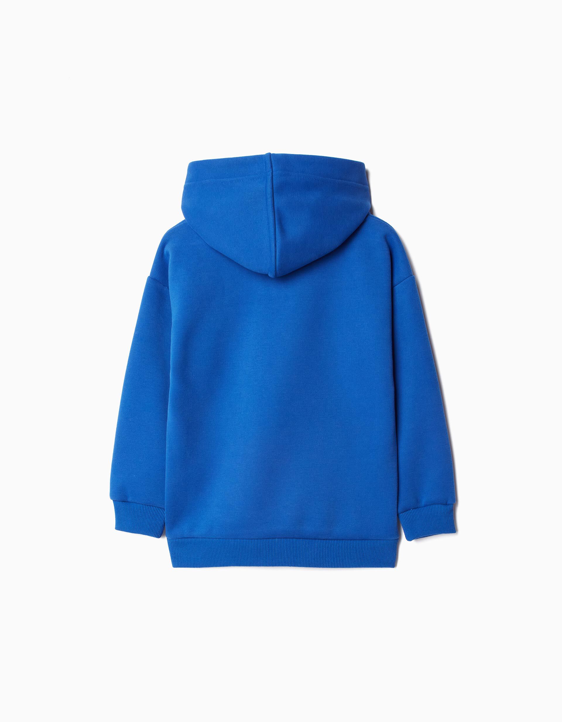 Comprar Online Sweatshirt de Felpa Capuz, Menino, Azul