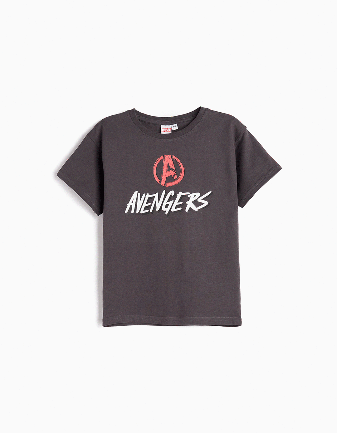 T-shirt 'Avengers', Menino, Cinzento Escuro