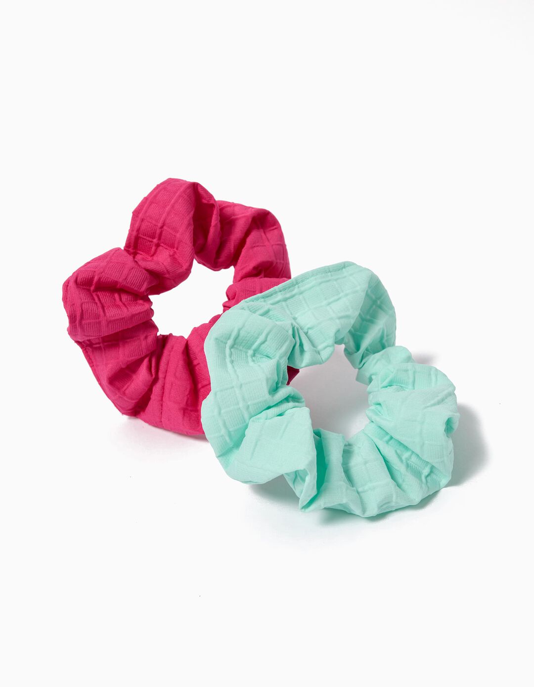 Pack 2 Elásticos de Cabelo Scrunchies, Menina, Multicor