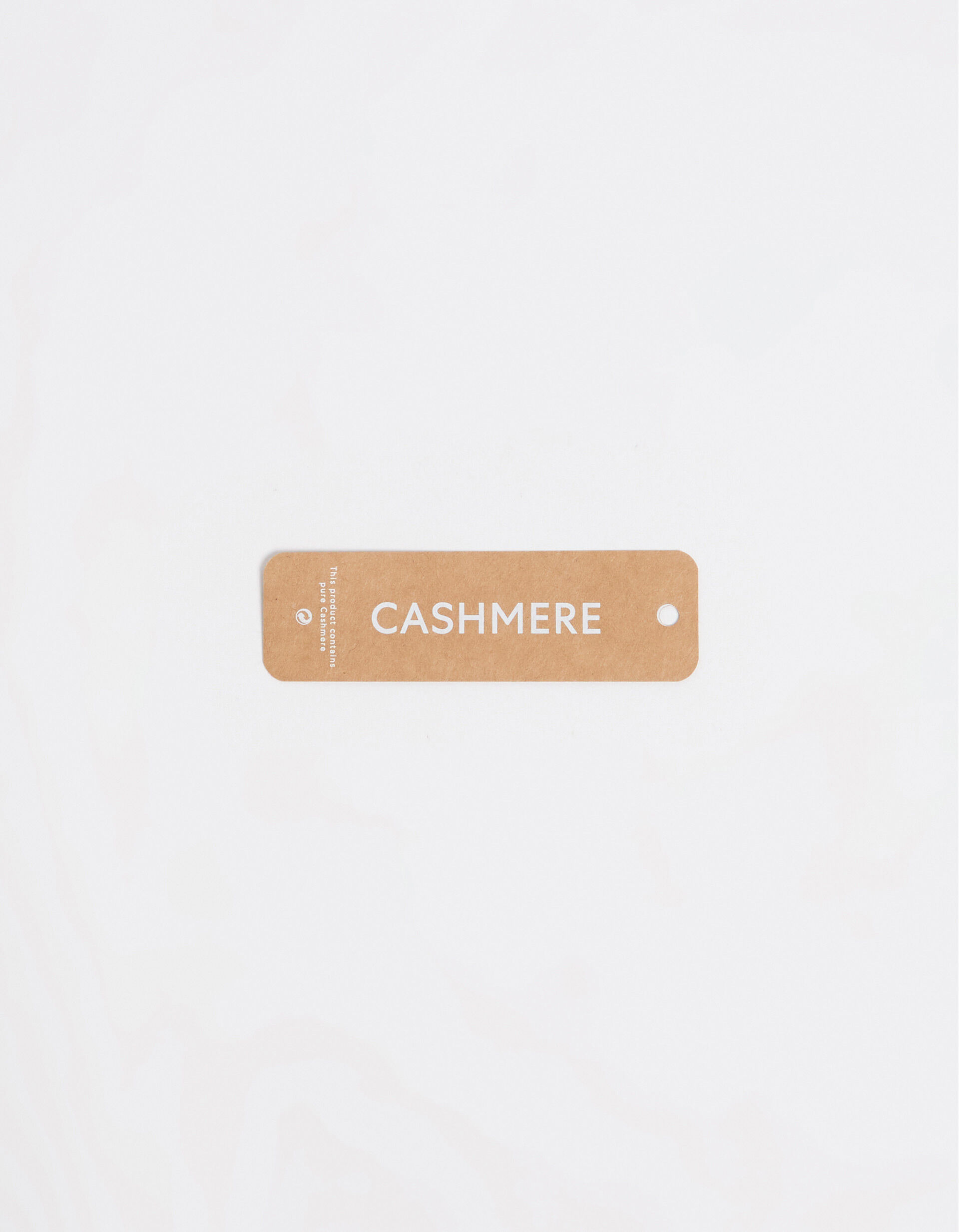 Comprar Online T-shirt de Malha com Caxemira, Homem, Bege Claro