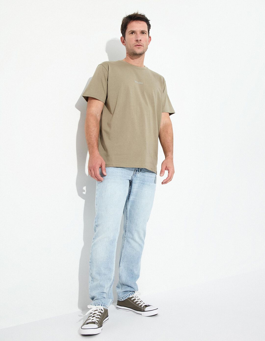 Jeans Slim-fit, Homem, Azul Claro