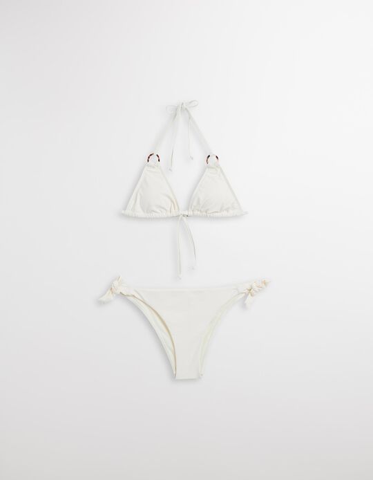 Comprar Online Biquíni Triangular, Mulher, Bege Claro 