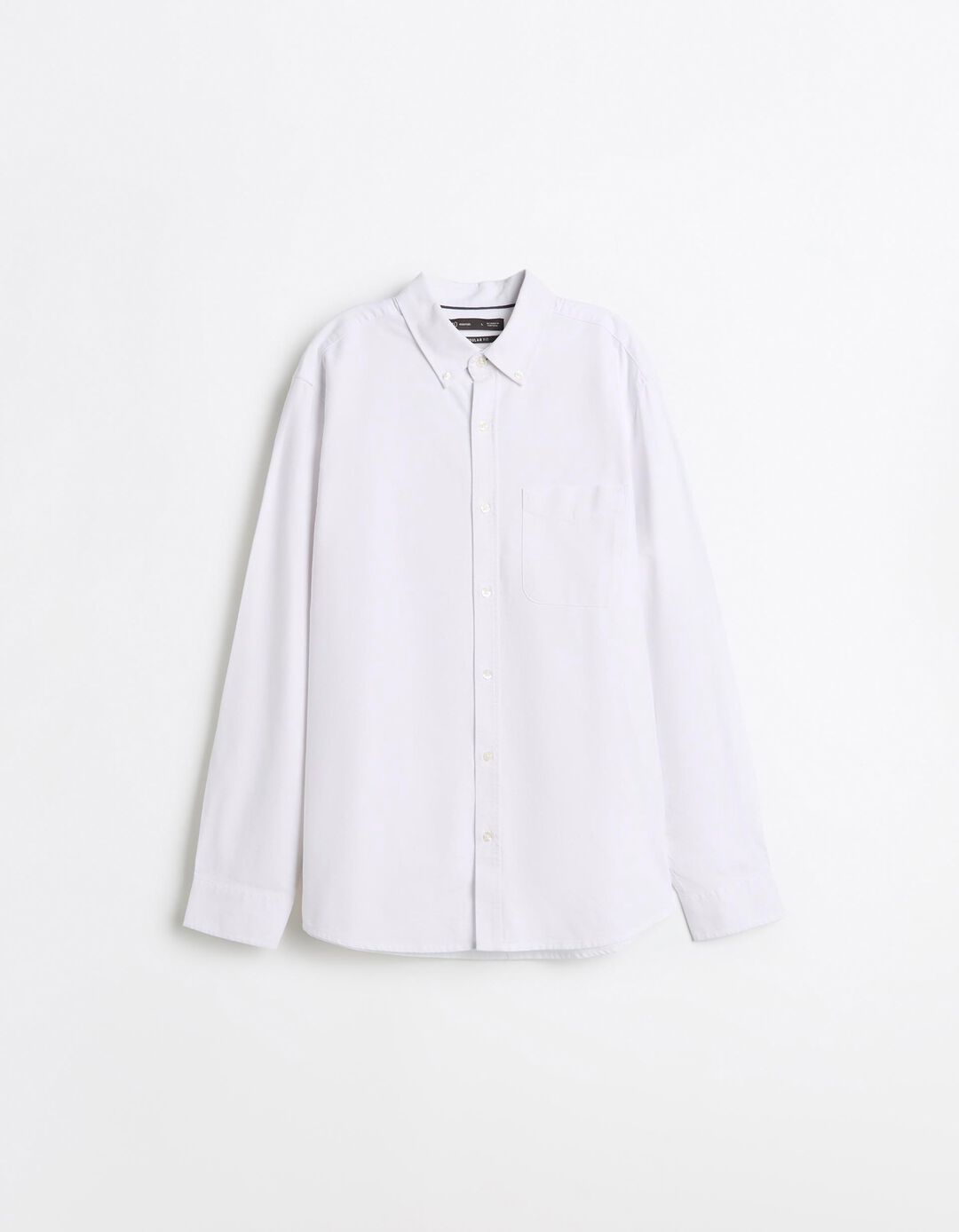Camisa Oxford, Homem, Branco