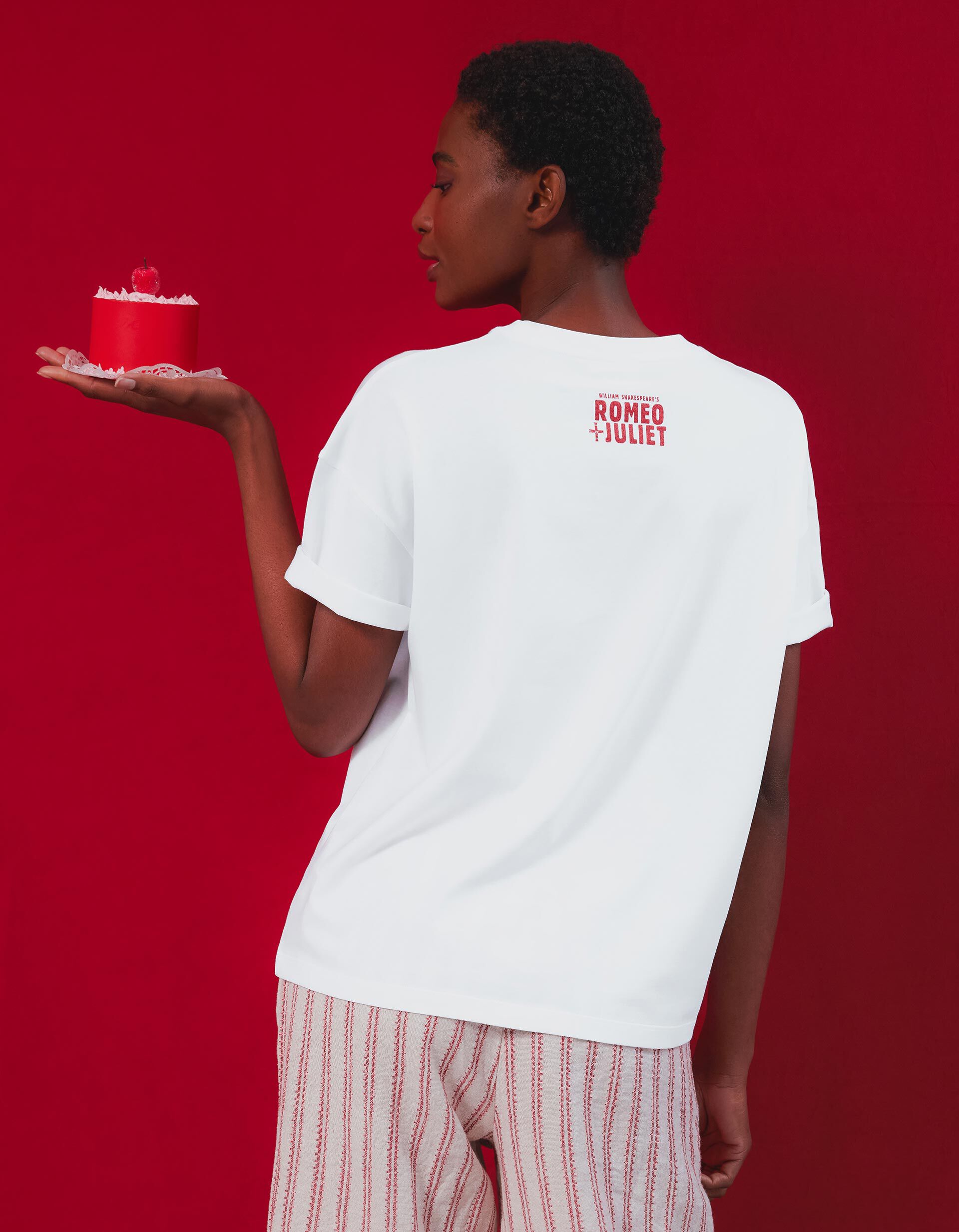 Comprar Online T-shirt Print, Mulher, Branco