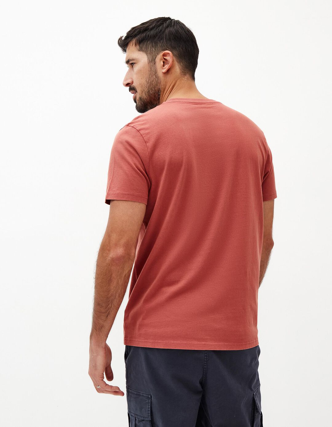 T-shirt, Homem, Laranja