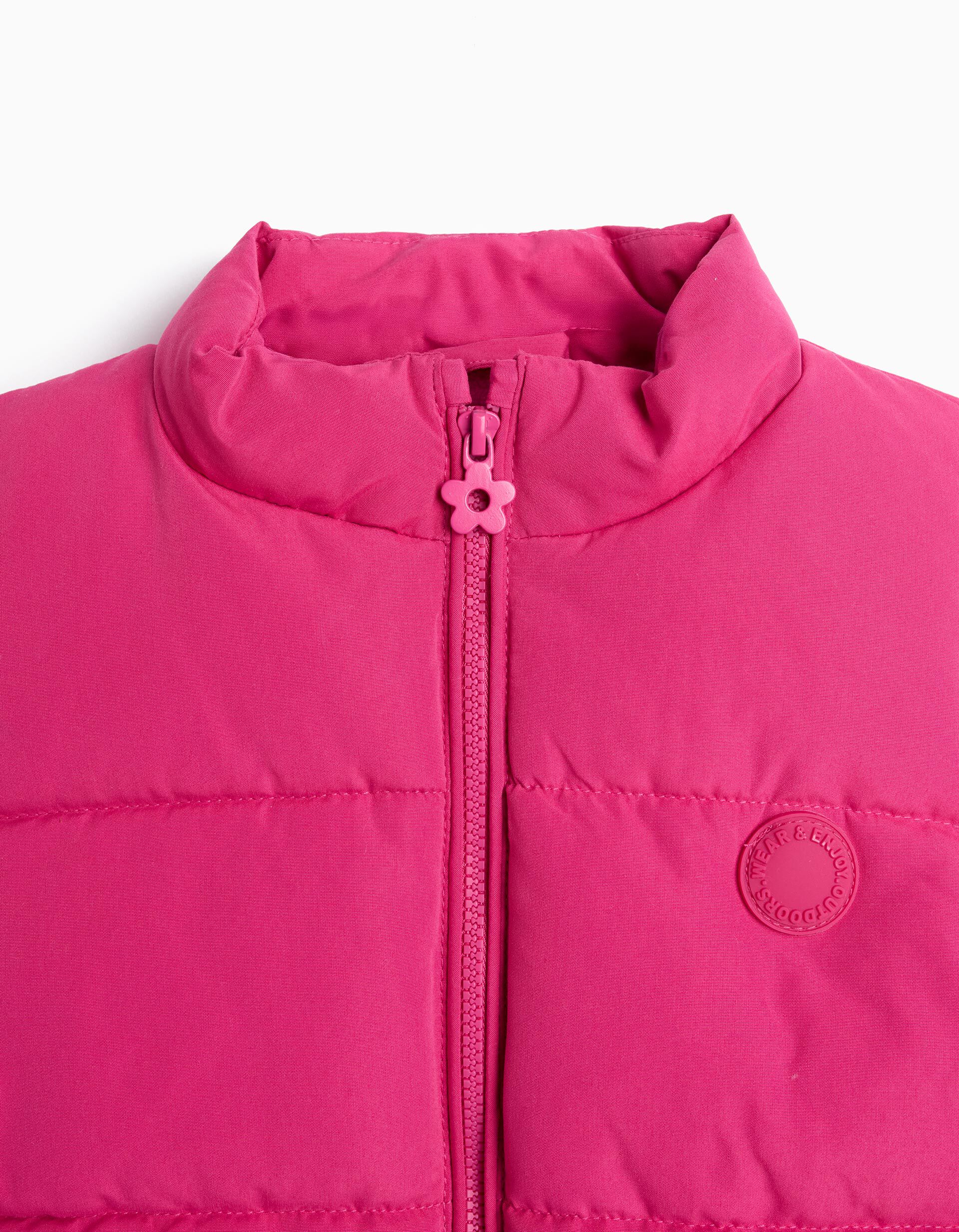 Comprar Online Colete Acolchoado, Menina, Rosa Escuro