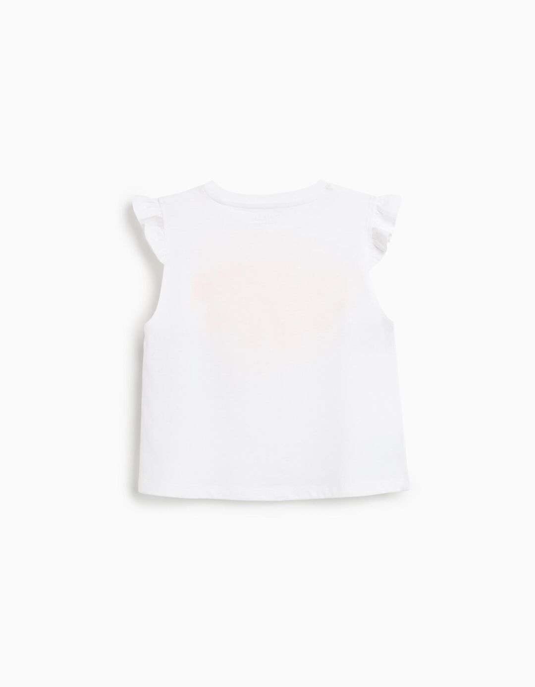 T-shirt, Menina, Branco