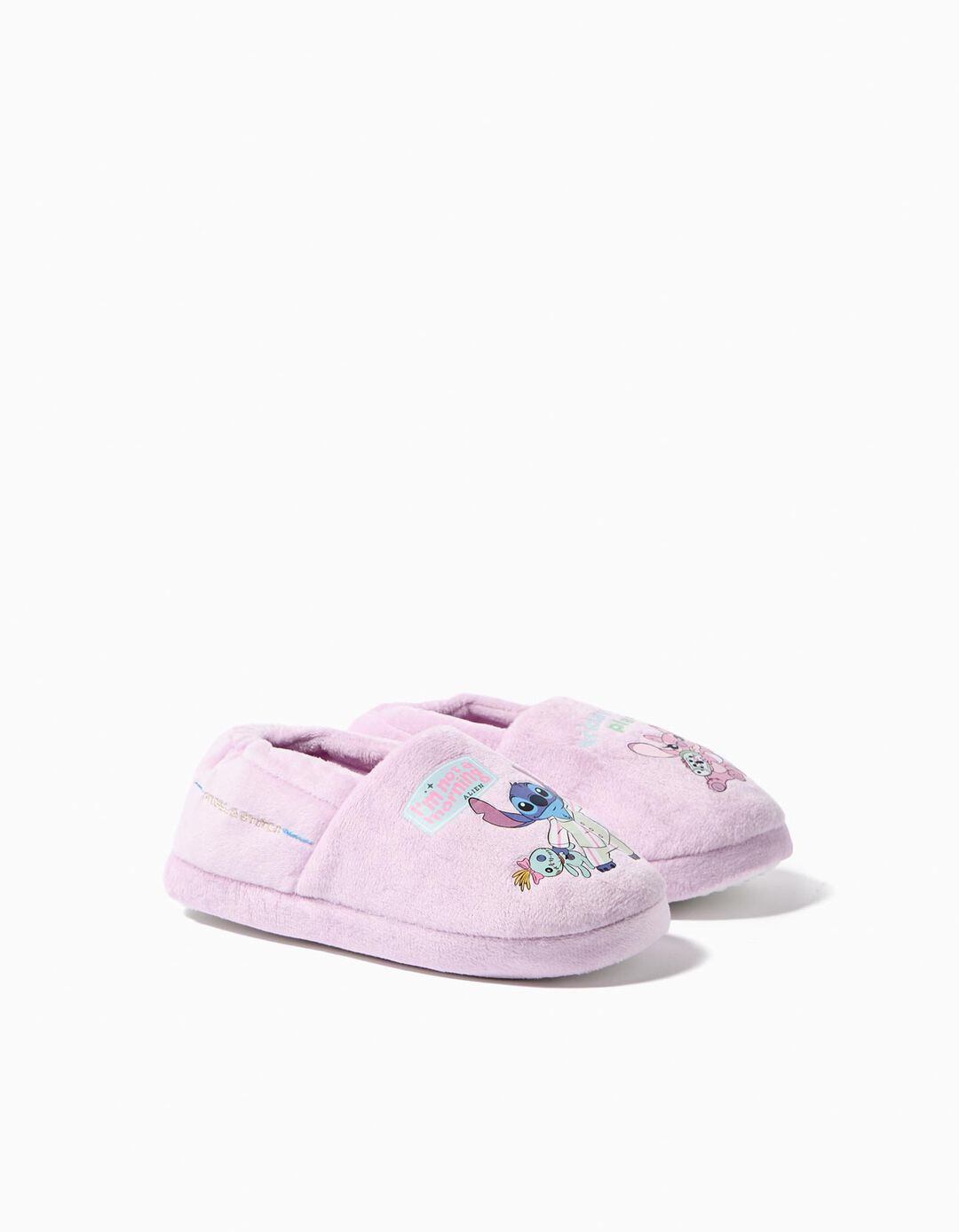 Pantufas 'Stitch' &copy;Disney, Menina, Roxo Claro