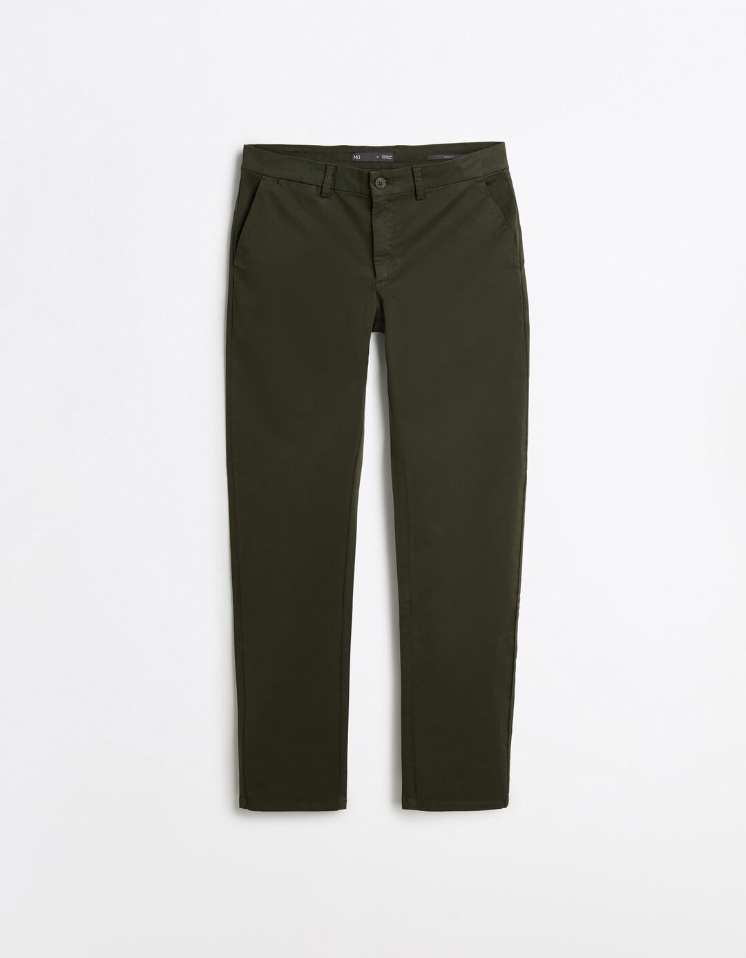 Cal&ccedil;as Chino Slim, Homem, Verde Escuro