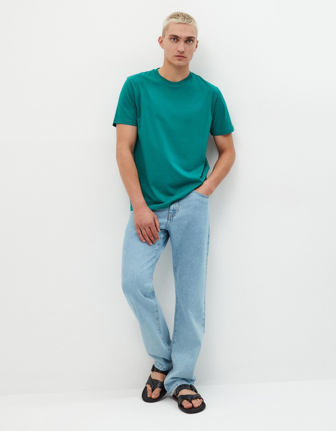 Jeans, Homem, Azul