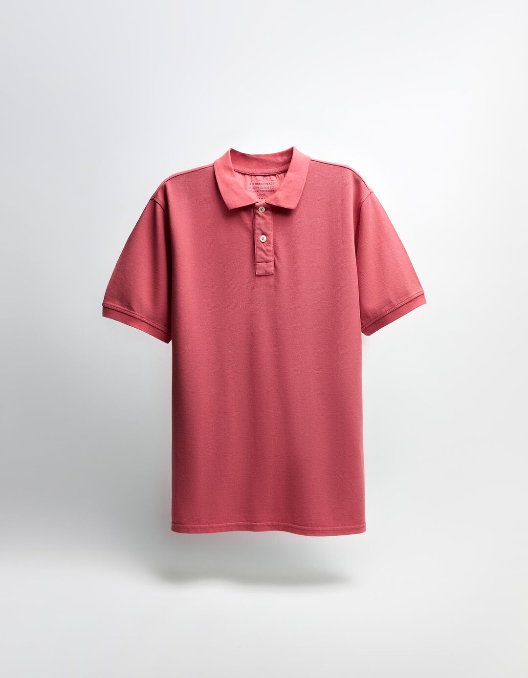 Polo Piquet Manga Curta, Homem, Vermelho Escuro 