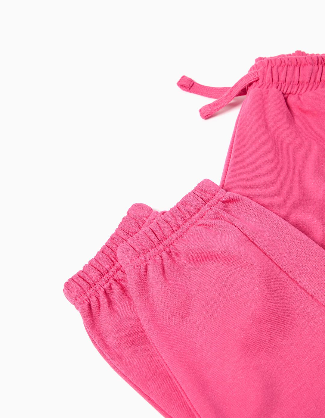 Joggers de Felpa, Menina, Rosa Escuro 