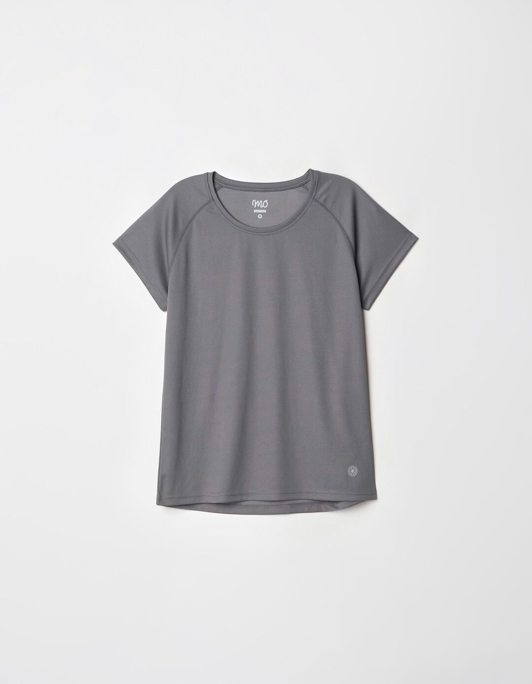 T-shirt de Desporto, Mulher, Cinzento Escuro