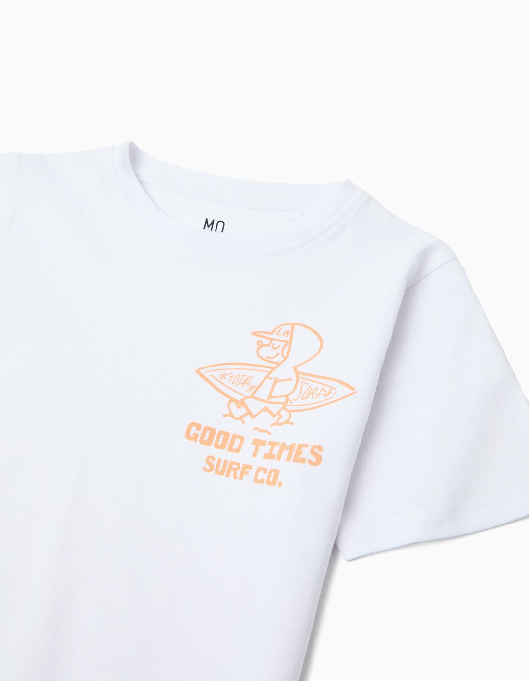 T-shirt Estampada, Menino, Branco