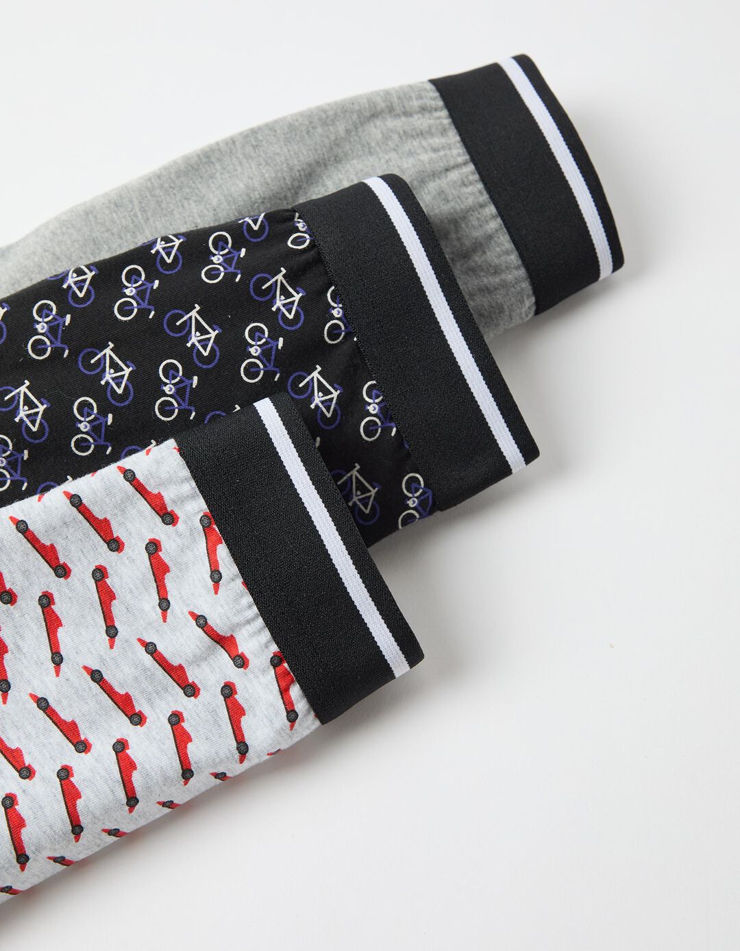 Pack 3 Boxers, Homem, Preto