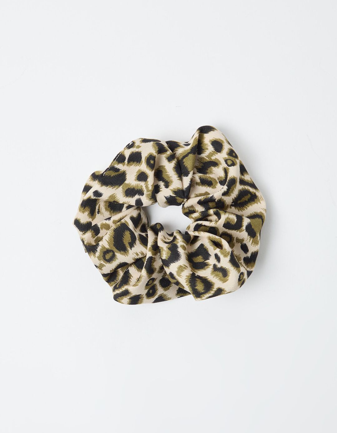 El&aacute;stico de Cabelo Scrunchie, Mulher, Bege