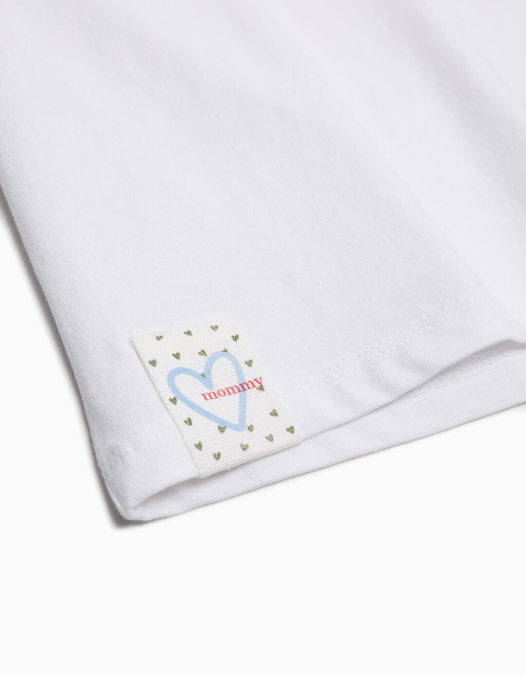 T-shirt 'Dia da Mãe', Menina, Branco