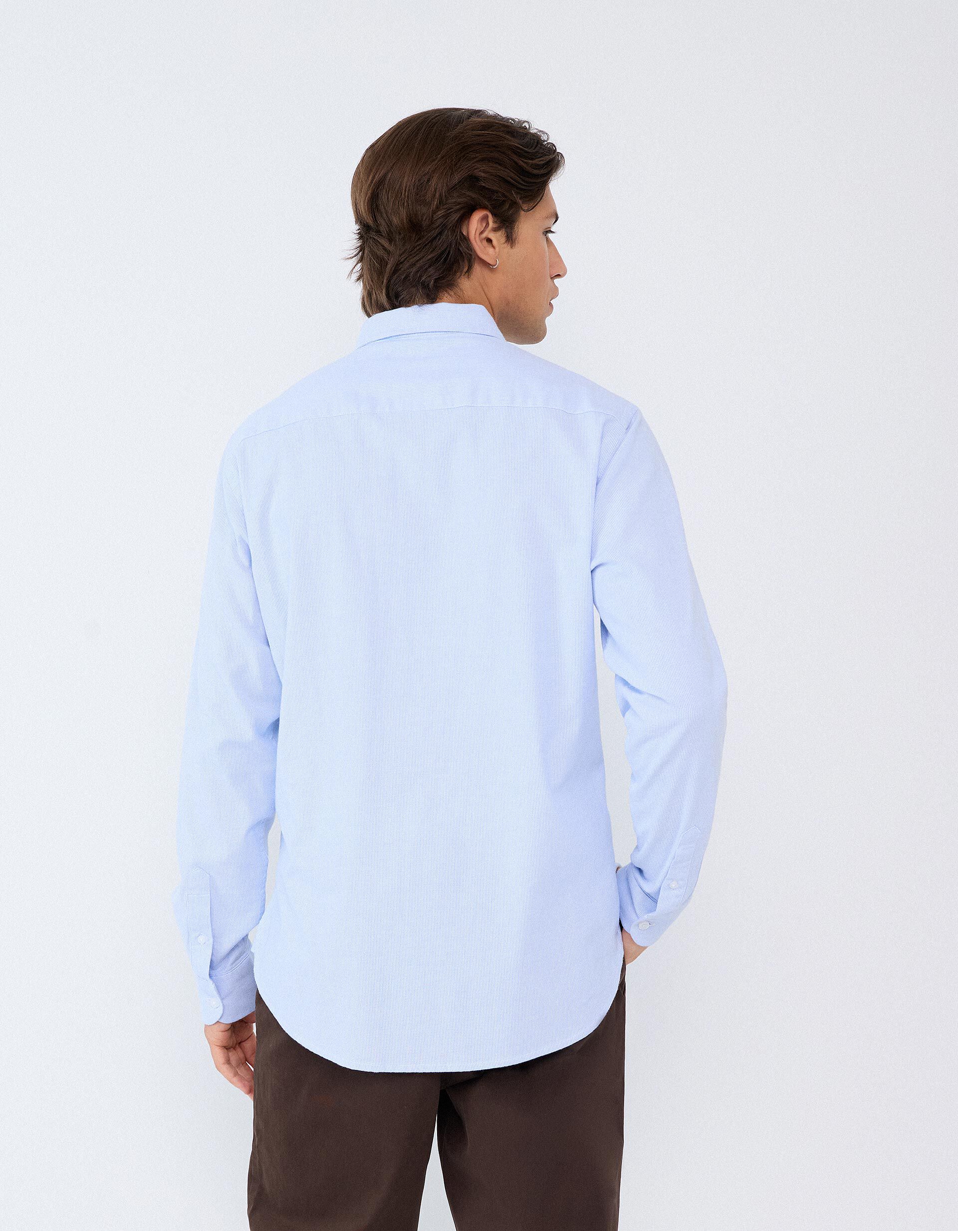 Comprar Online Camisa Oxford, Homem, Azul